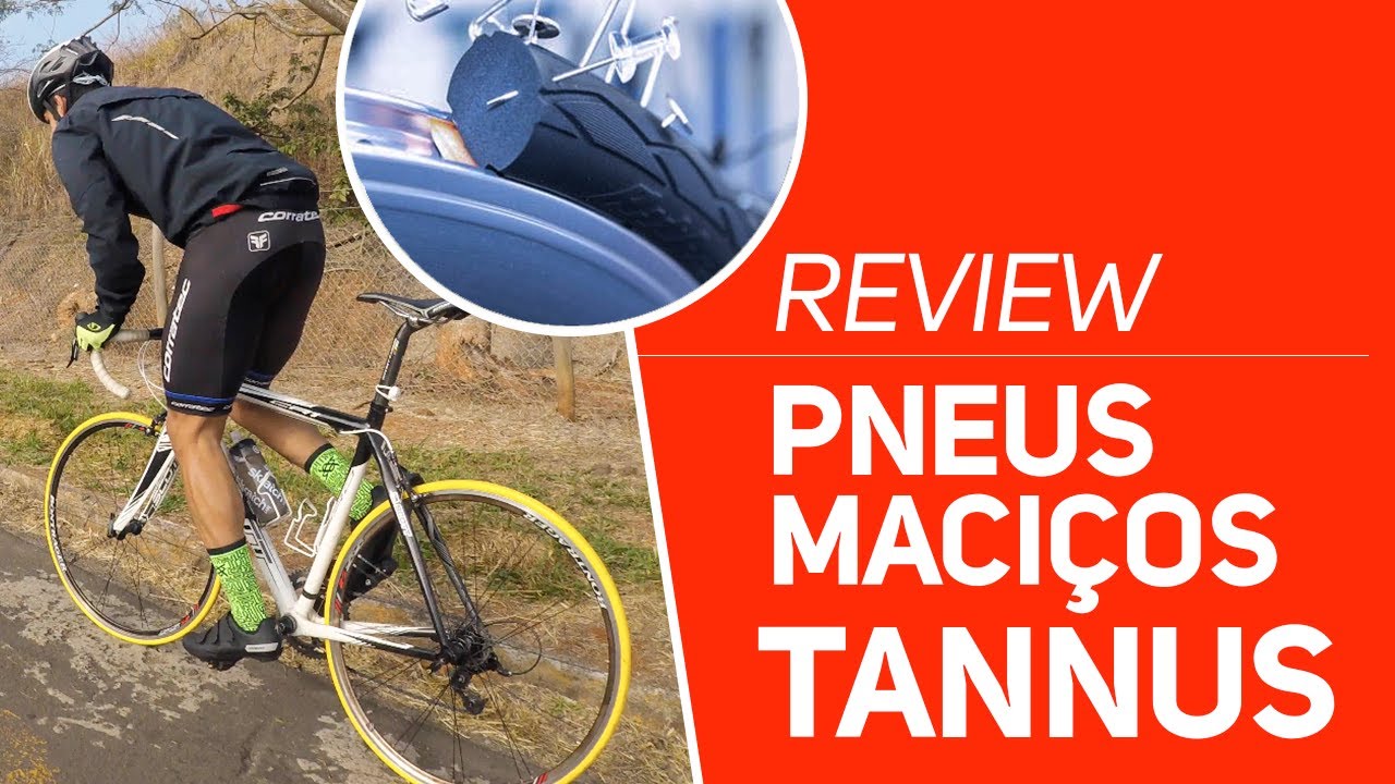 Review Pneus Tannus, o pneu maciço que não fura! - Revista Ride Bike