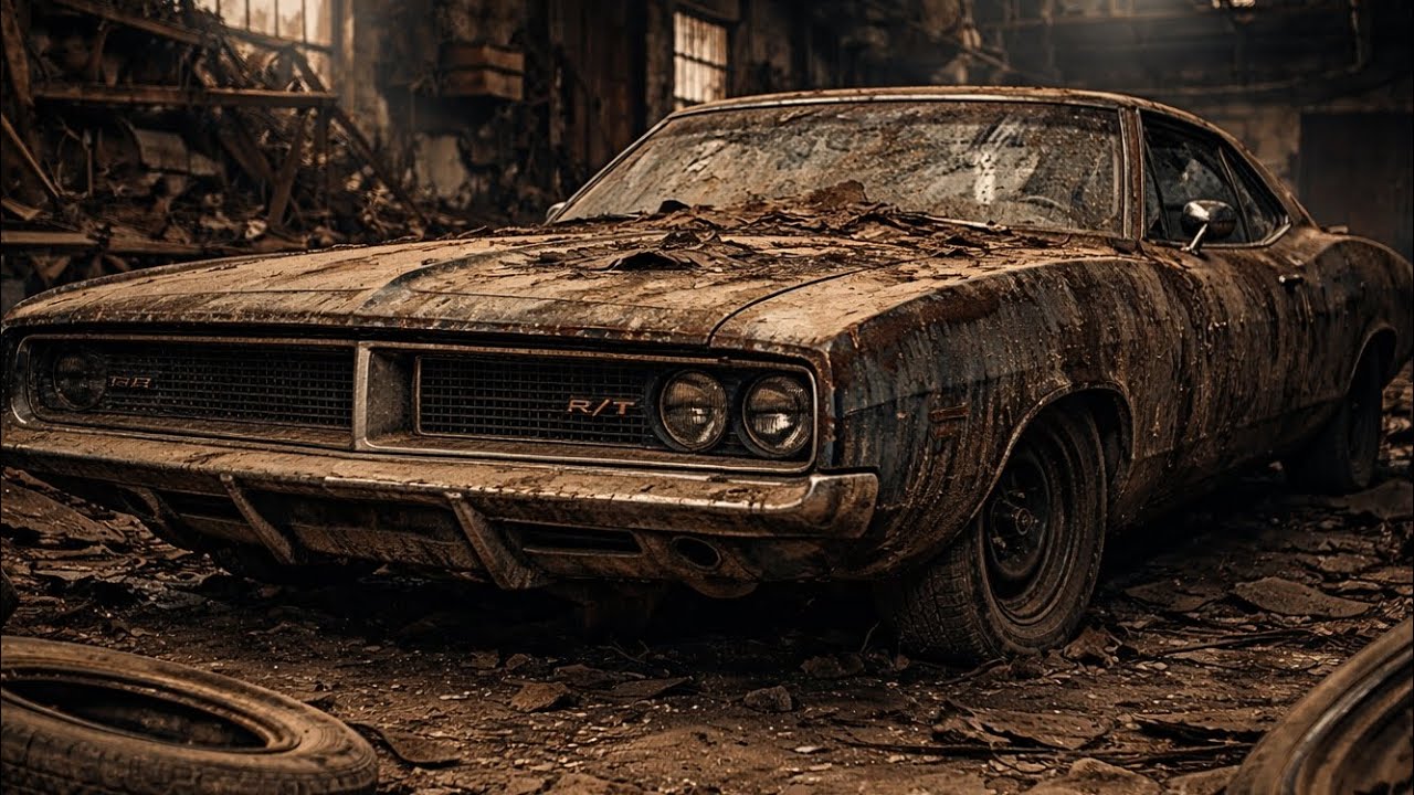 “1969 Dodge Charger R/T FULL RESTORATION (ASMR) | Abandoned Muscle Car Rebuild t