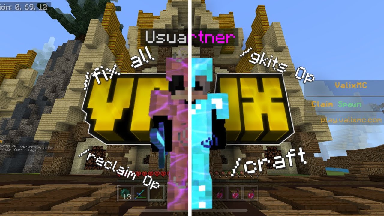 Con una raid y unas kills conseguí todo esto en MinecraftHCF (ValixMc)