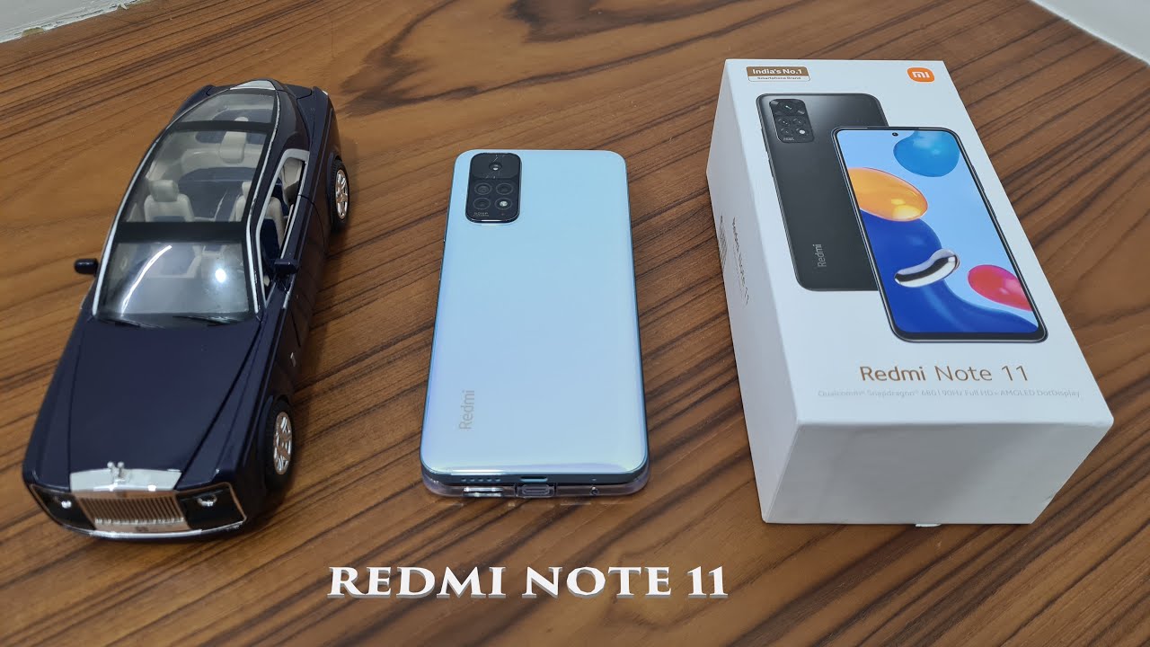 Redmi Note 11 Unboxing & First Impressions // Starburst White // 4GB RAM // 64GB ROM // #Xiaomi