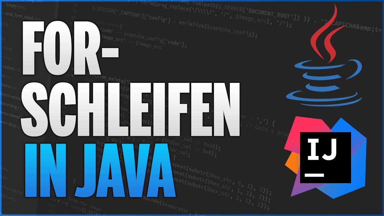 Java For Schleife Tutorial  - Java Programmieren Lernen Deutsch - 09