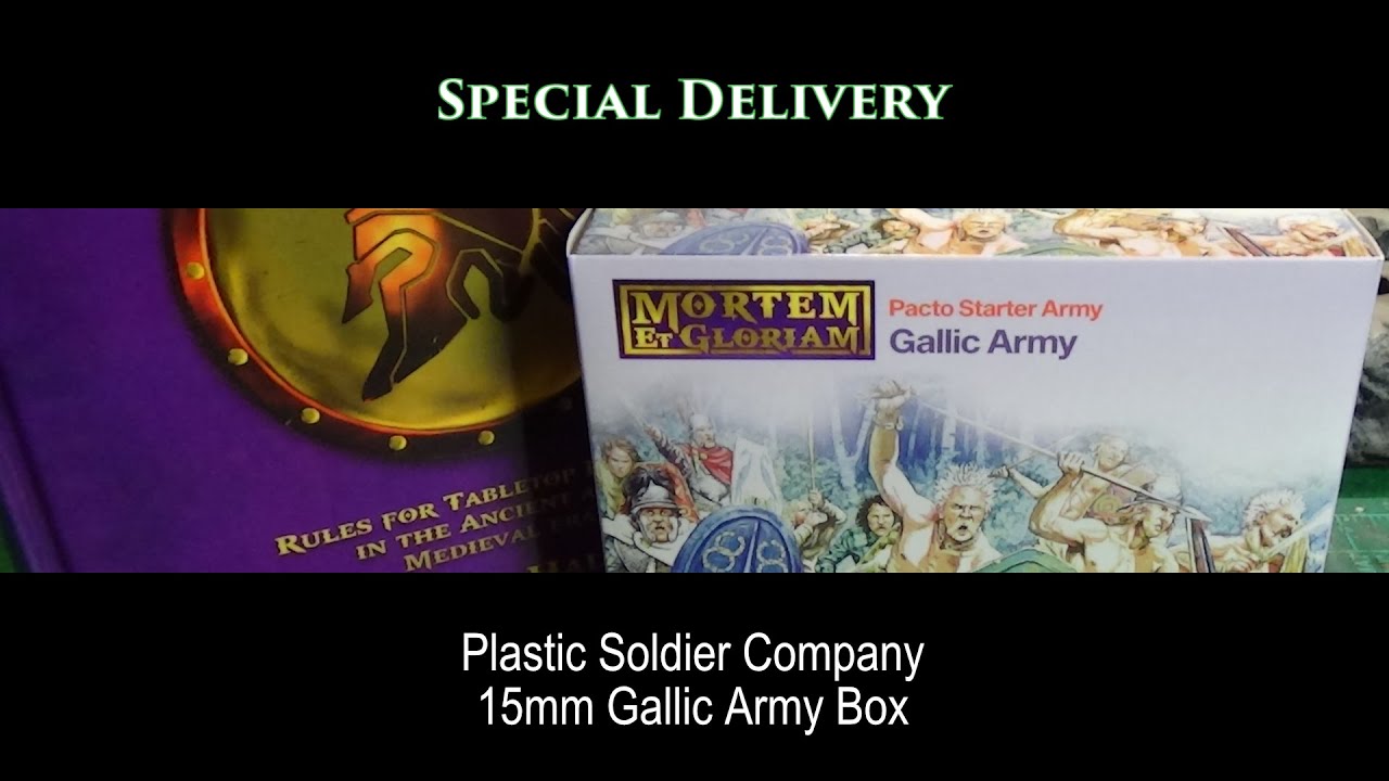 Special Delivery - Plastic Soldier Company 15mm Gallic Army