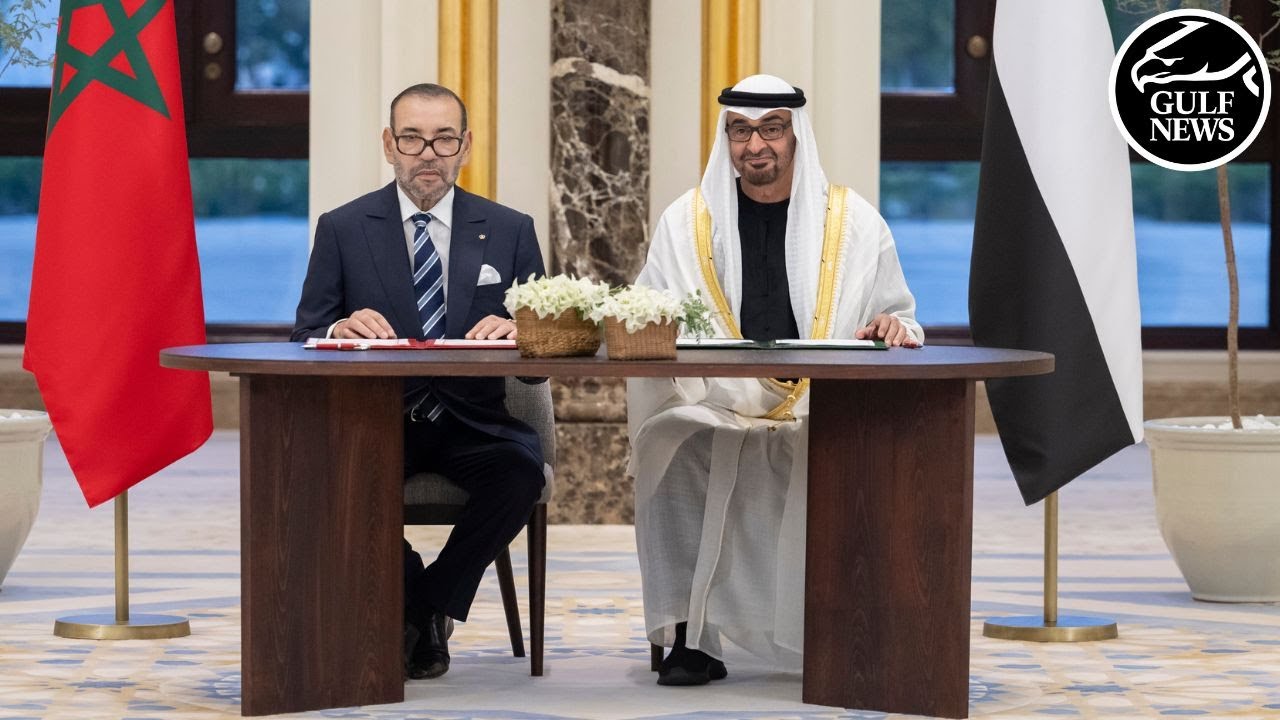 UAE President and King of Morocco sign declaration for a strong and innovative partnership