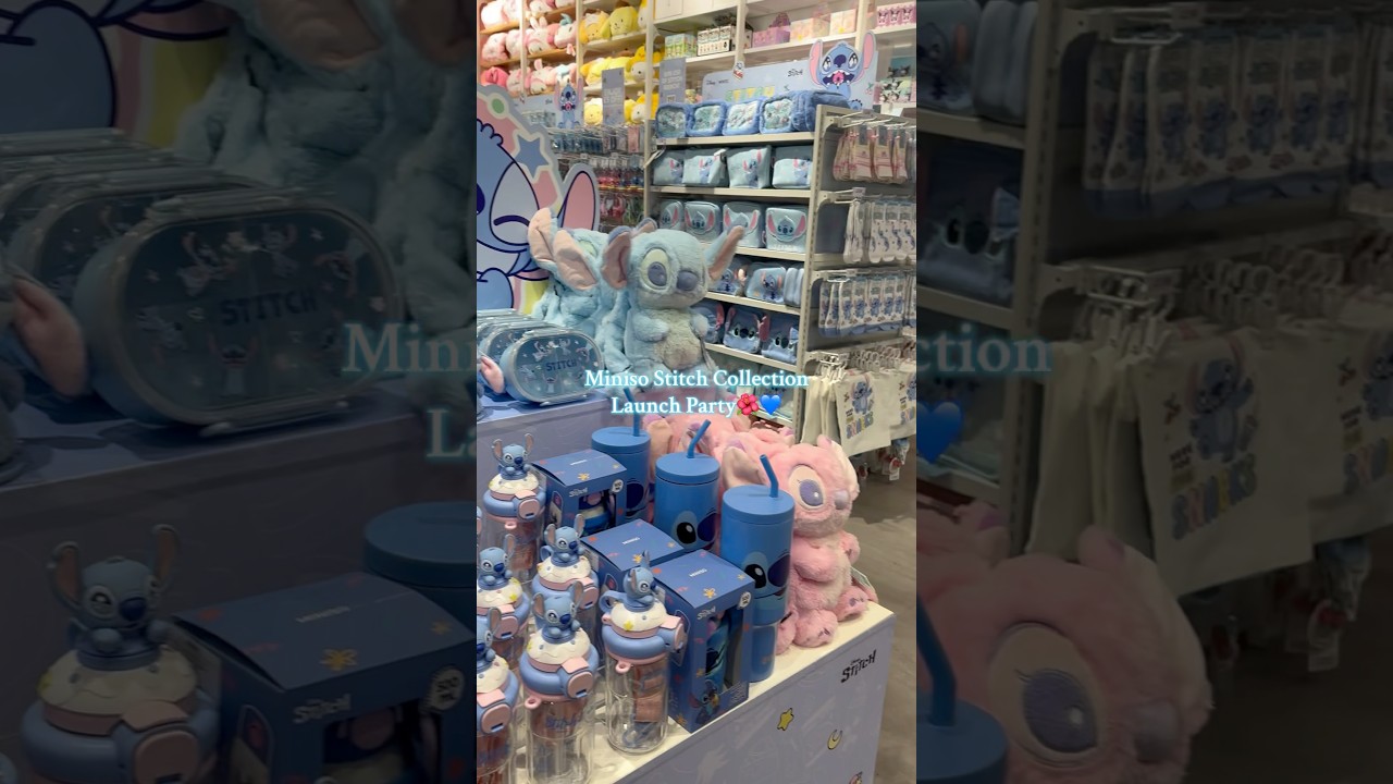 Miniso Stitch Collection Launch Party💙Ad/Pr 