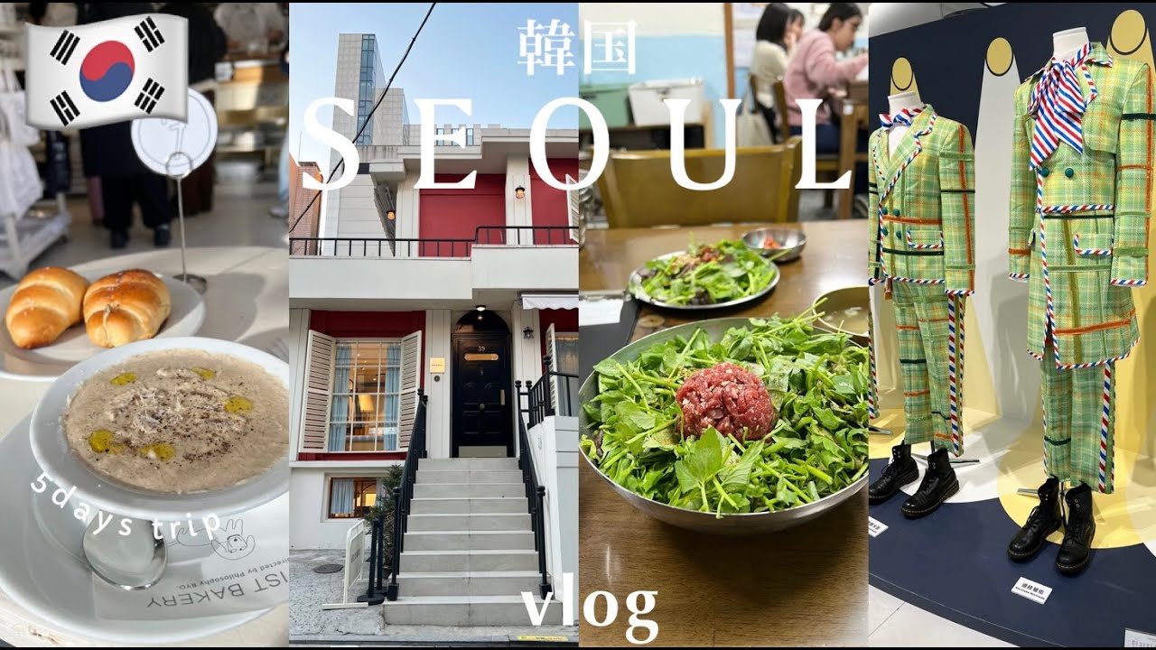 【🇰🇷韓国旅行 vlog】冬のソウル女ひとり旅、なにわ男子アジアツアー、インスパイアアリーナ行き方、ひとりグルメ、聖水、江南コプ、ARTISTBAKERYで塩パン、TAMBURINS、ユッケビビンバ