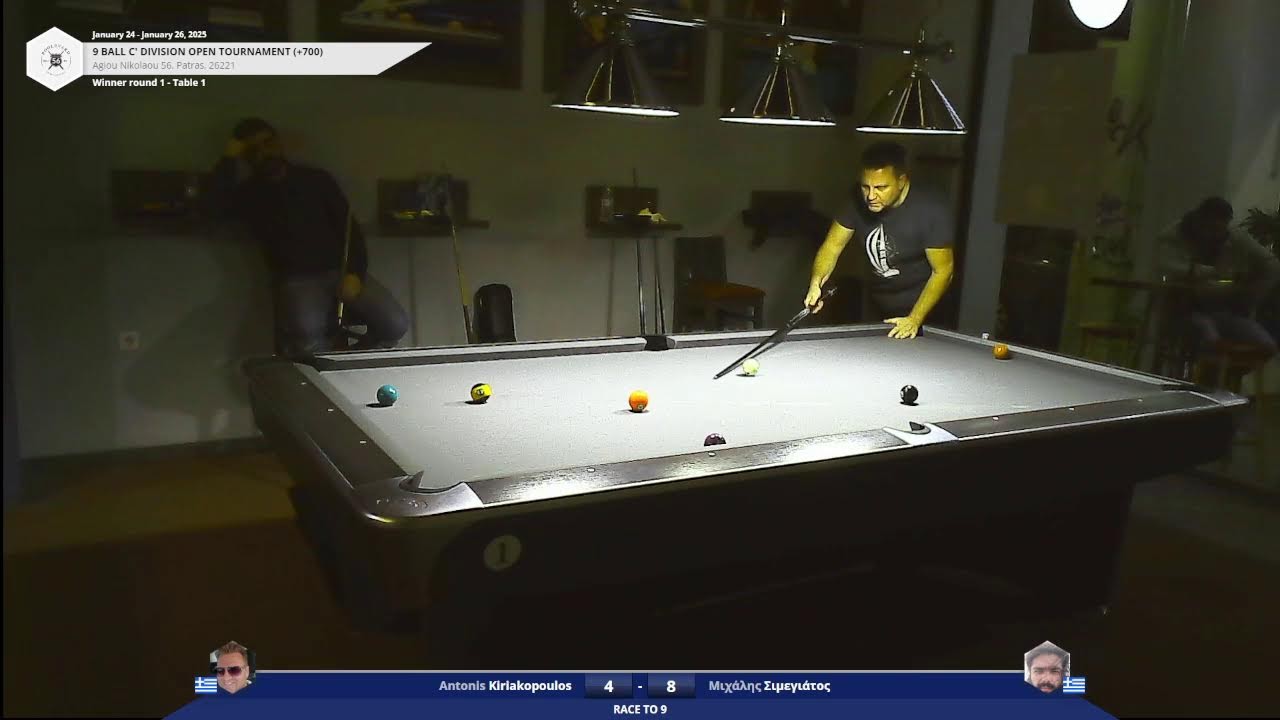 9Ball C' Division Open Tournament - DAY 1