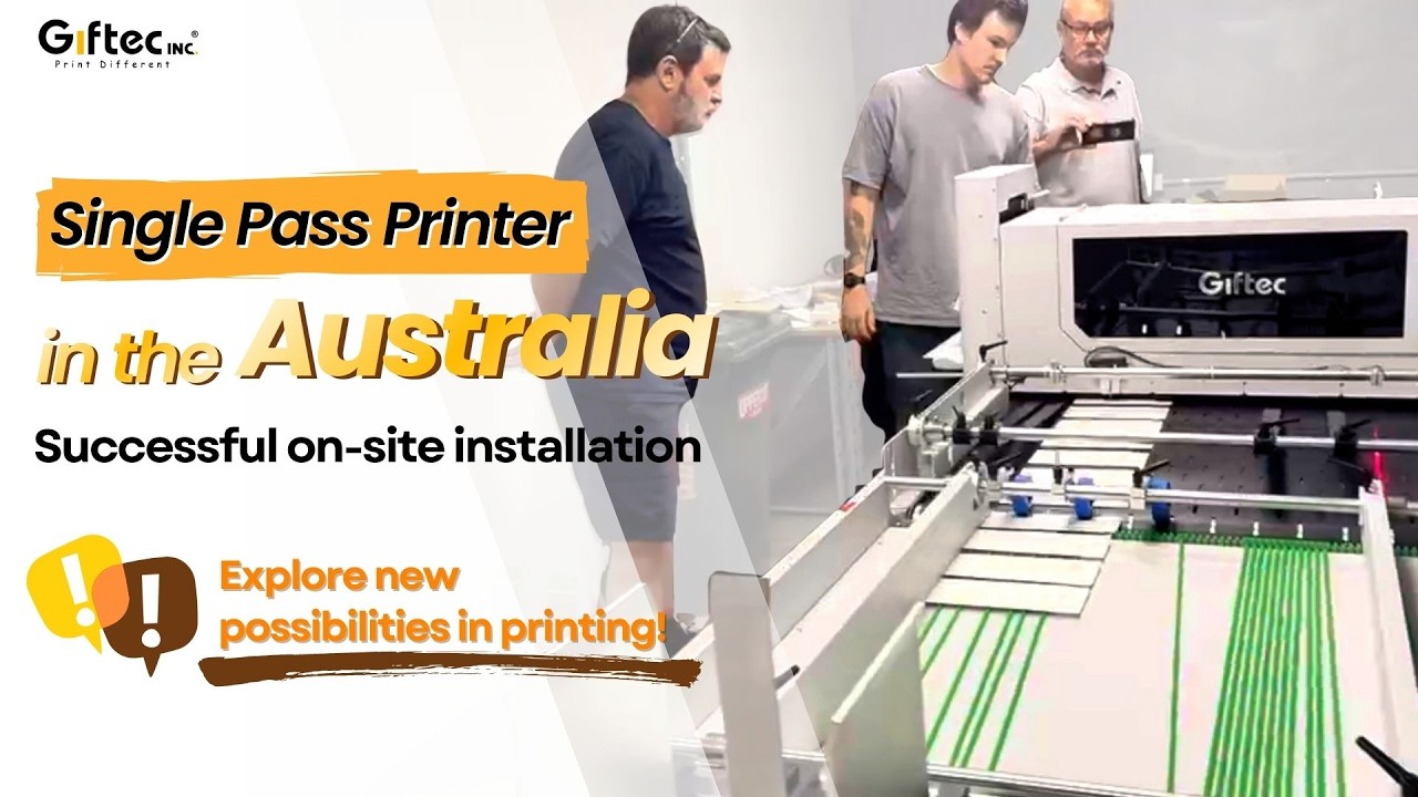 In Australia! Come and discover the unlimited potential of digital single-pass packaging printers!
