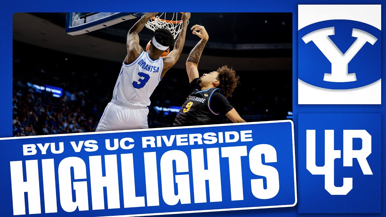 Матч BYU против UC Riverside | Полный обзор игры | Баскетбол BYU
