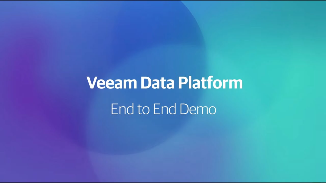 Veeam Data Platform