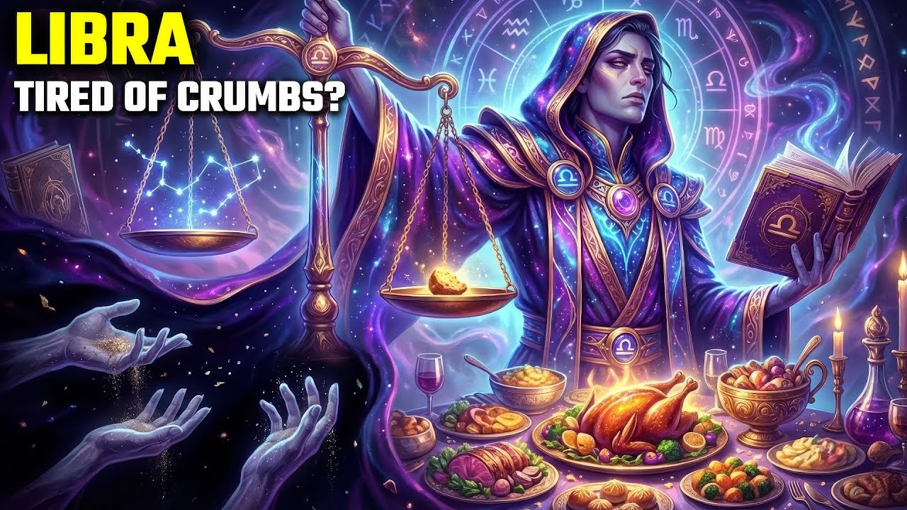 LIBRA ♎️: STOP SERVING BANQUETS TO PEOPLE WHO ONLY OFFER CRUMBS