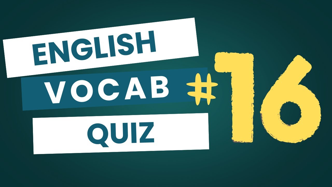 Can You Pass This English Vocabulary Test? 🧠 | Challenging Word Games