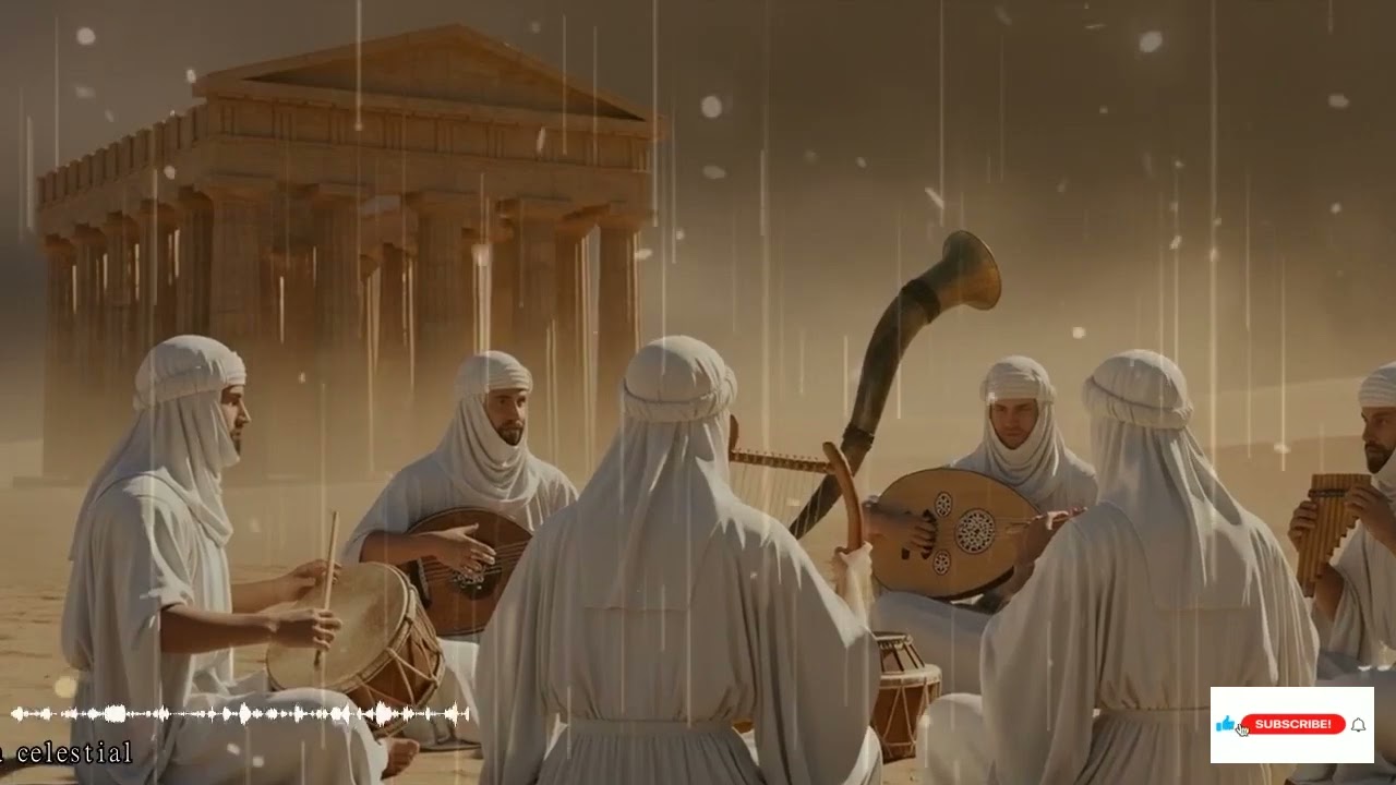Llamado Celestial En Jerusalén Con Cánticos De David Shofar E Instrumentos Sagrados Ante Adonai