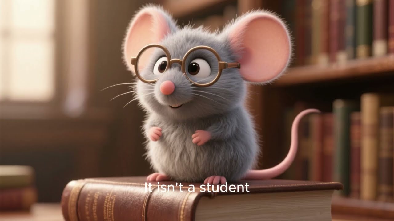 The Secret Harvard Mouse Who Does YOUR Homework! 🐭📚 (Shhh!)