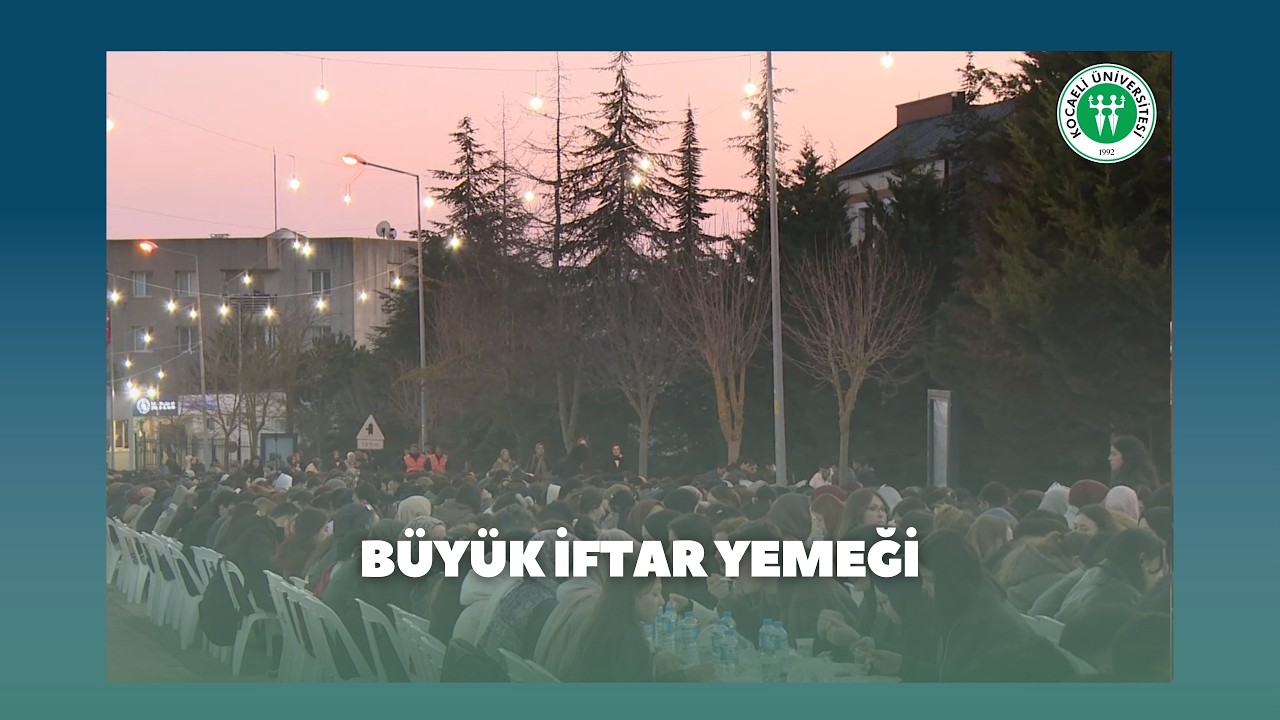 Büyük İftar Programı Düzenlendi