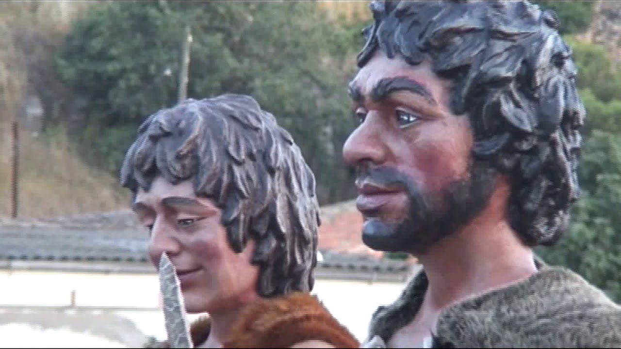 Naixement dels Gegants Neolítics de l'Espluga de Francolí el 26 de juliol de 2007