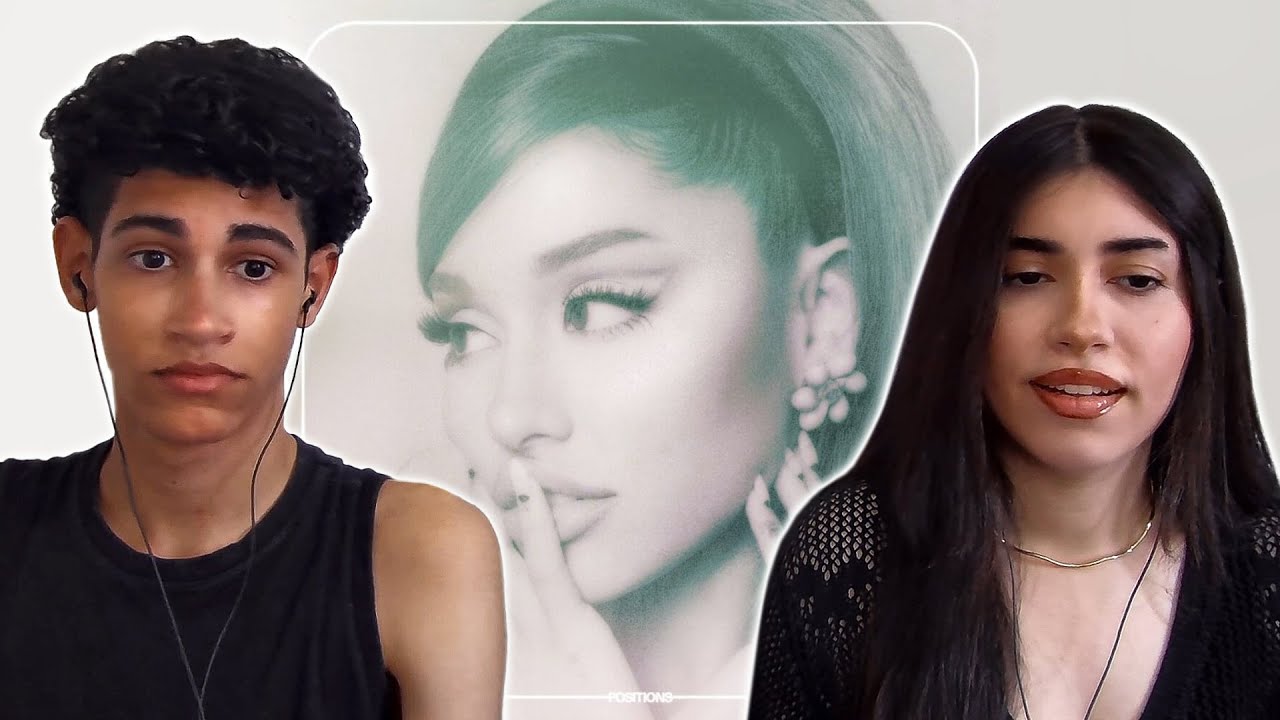 ouvindo POSITIONS - ARIANA GRANDE | React