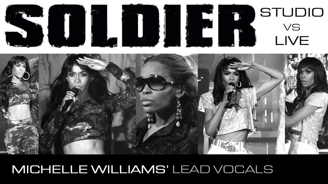 Destiny's Child - Soldier: Michelle Williams' Lead Vocals (Studio VS Live)