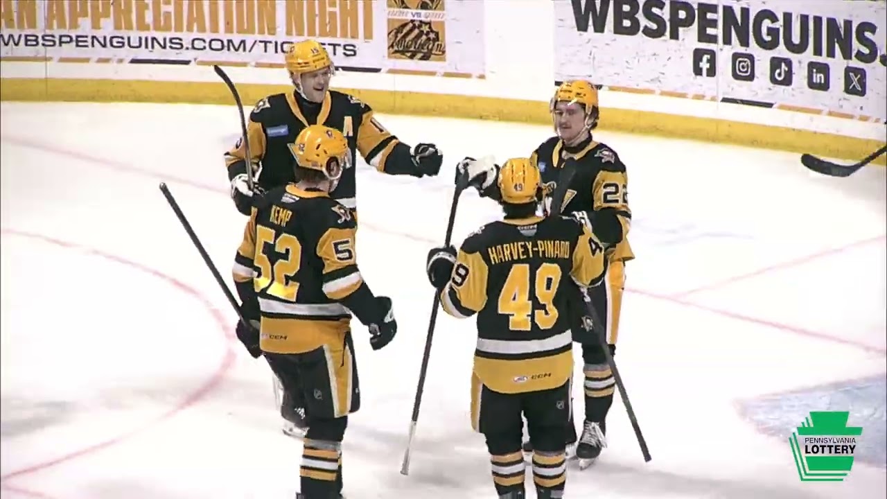 Wilkes-Barre/Scranton Penguins vs. Lehigh Valley Phantoms | AHL Highlights | March 29, 2026