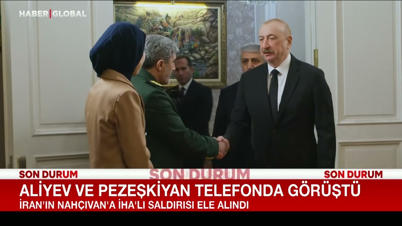 İran Cumhurbaşkanı Pezeşkiyan Aliyev'i Aradı! 