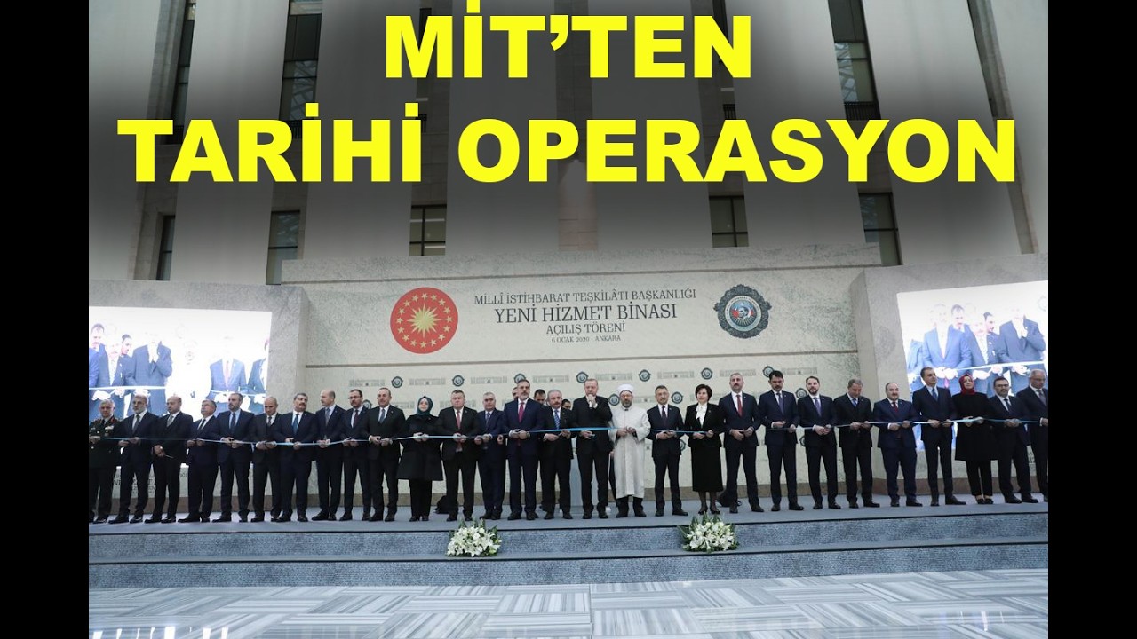 MİT BÜTÜN DÜNYAYI ŞOK ETTİ