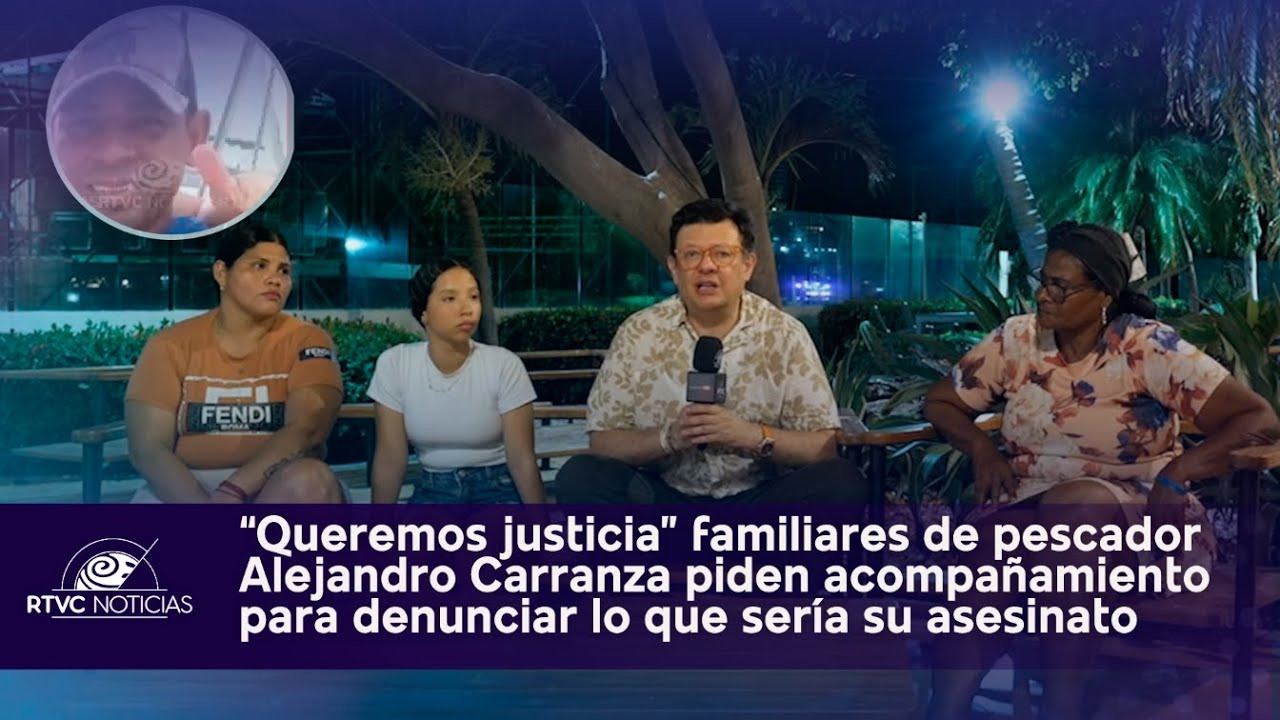Entrevista EXCLUSIVA con FAMILIARES DE pescador ALEJANDRO CARRANZA | RTVC Noticias