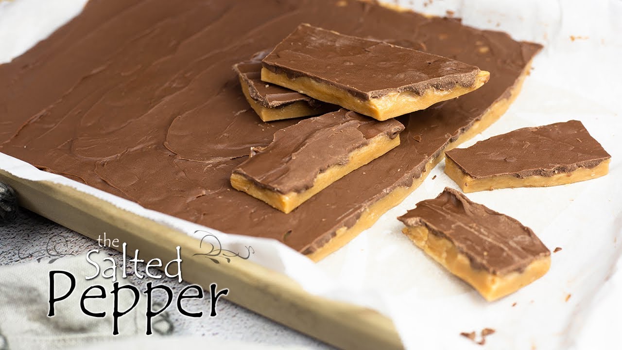 Easy Homemade Toffee in 15 minutes!