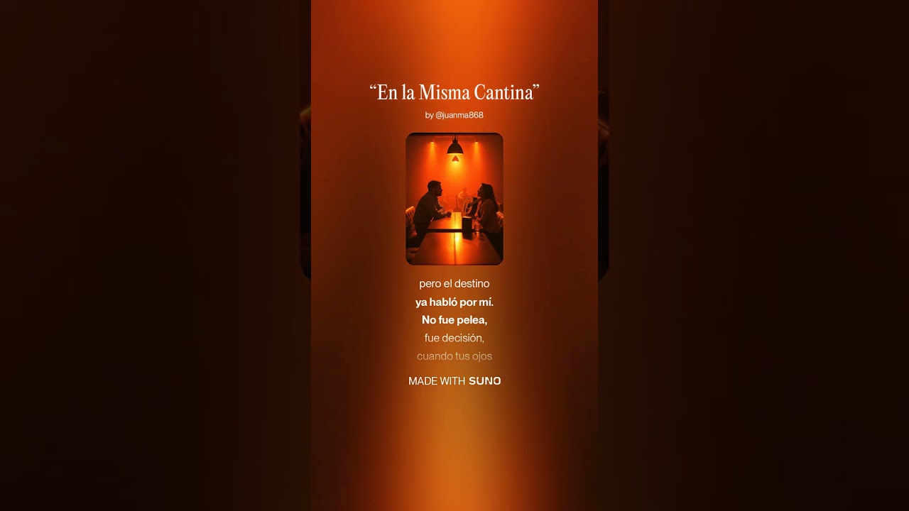 “En la Misma Cantina”.