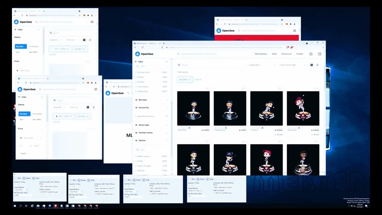 OpenSea Bot | NFT Trading Bot 2022 / Auto Sell Buy NFT software