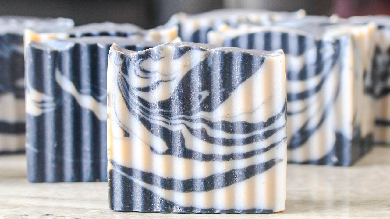 DIY Activated Charcoal Facial Soap Bar
