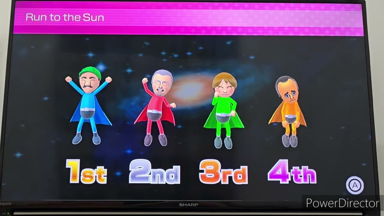 Luigi (Super Mario Party) wins by doing absolutely nothing in Wii Party U