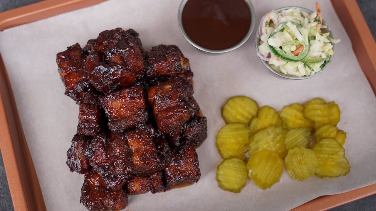 Pork Belly Burnt Ends in the Oven! | Meat Candy Recipe
