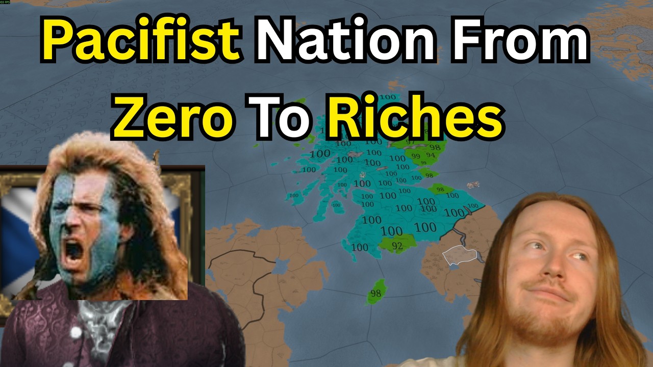 EU5 - How To Make Money In Patch 1.3 - A Nation With No OP RGOs - Scotland As An Example