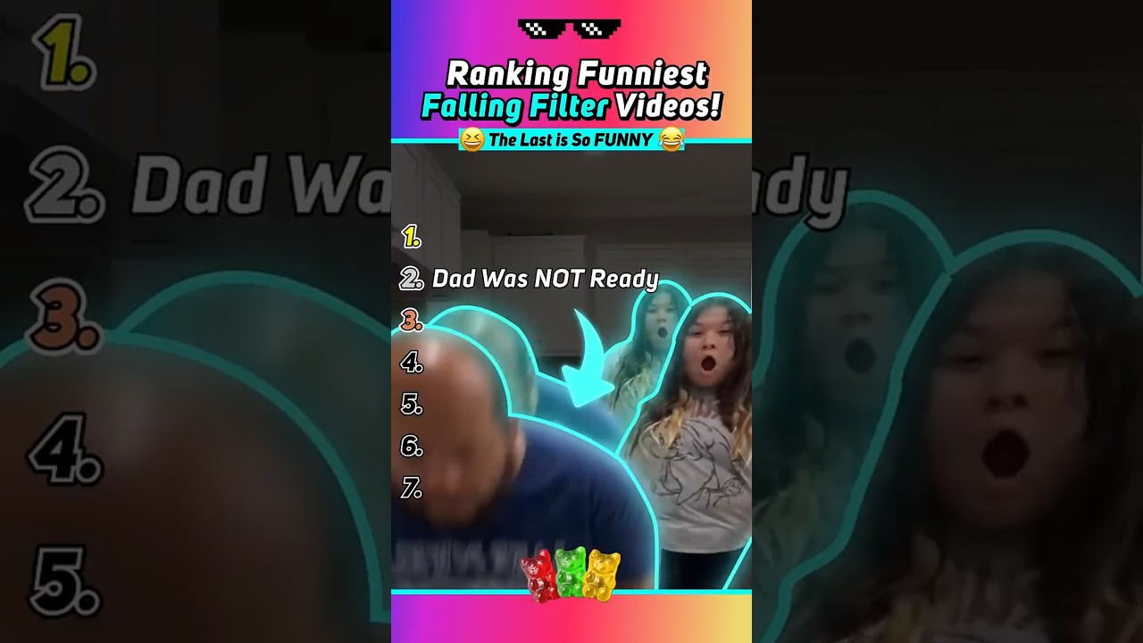 Ranking Top 7 Funniest Falling Filter Moments!!