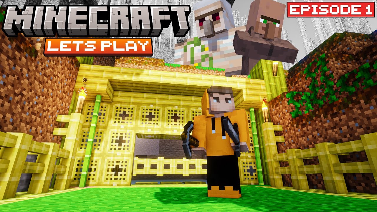Minecraft Lets Play Is BACK😍 | Minecraft Lets Play | #1 | THE COSMIC BOY