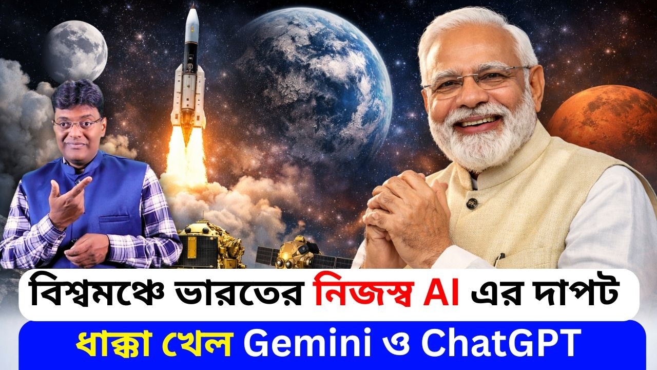 বিশ্বমঞ্চে ভারতের নিজস্ব AI দাপট।India's own AI is making its mark on the world stage।santanu roy