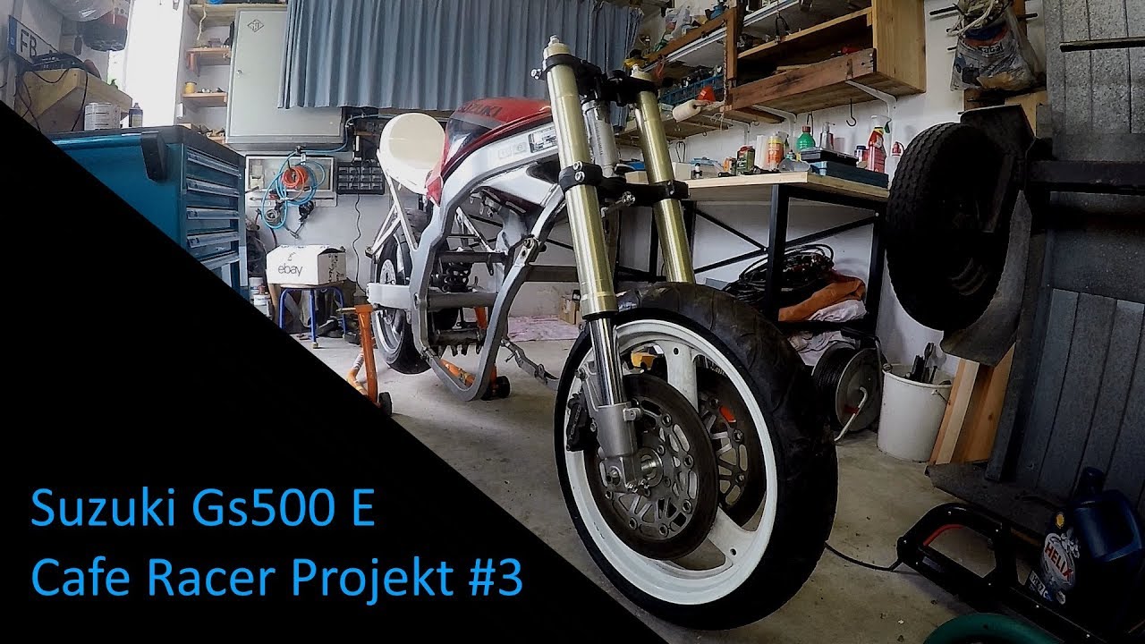 Suzuki GS 500 E Cafe Racer Projekt 3 | Gabel