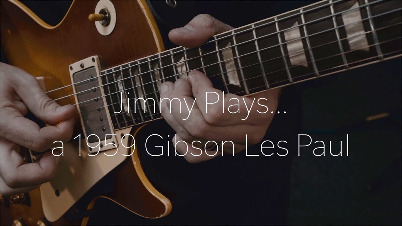 Jimmy Plays... a 1959 Gibson Les Paul Burst