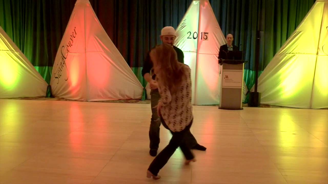 SwingCouver Pro Show Freestyle 2015- Parker Dearborn & Melissa Rutz