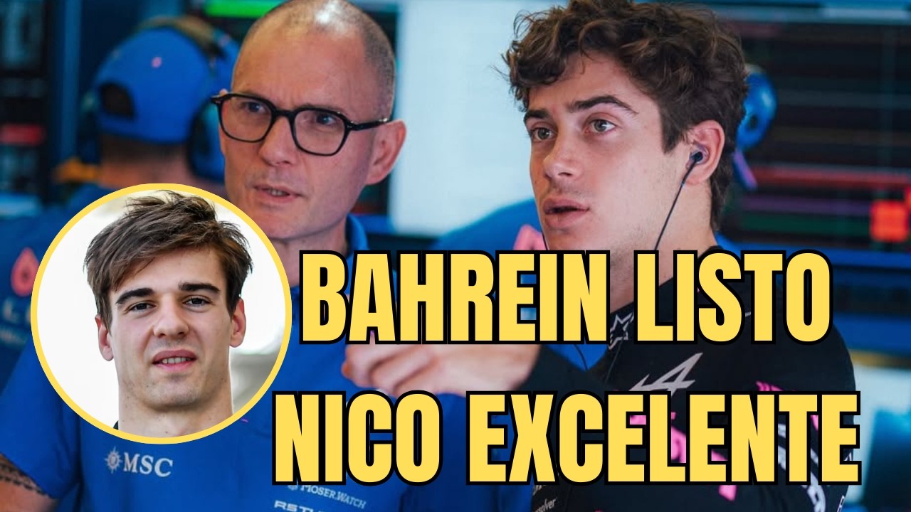 ALPINE LISTO EN BAHREIN PERO.. NICO VARRONE ROMPE LOS RELOJES, ANALIZAMOS TODO