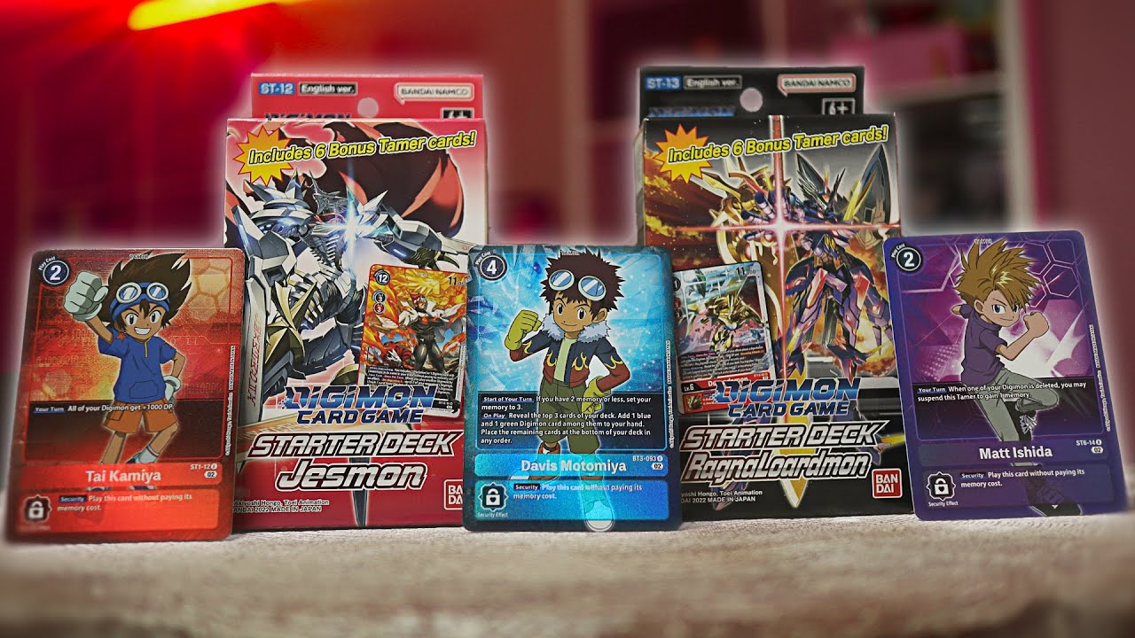 *НОВЫЕ* стартовые колоды в Digimon &mdash; какую купить??? | Обзор продукта Digimon TCG