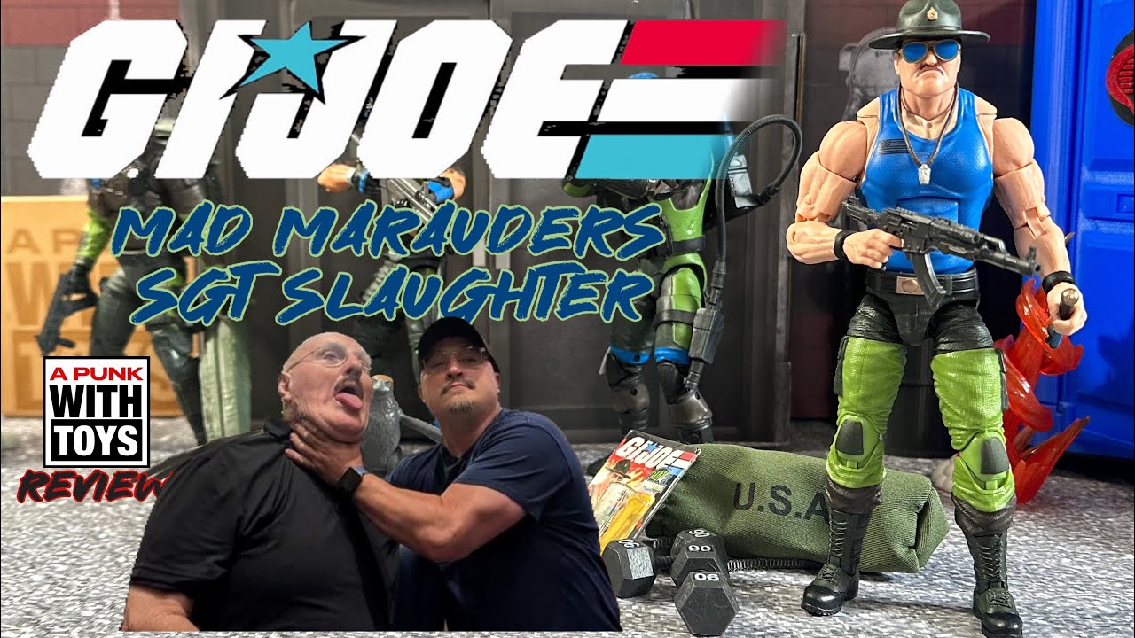 GI Joe Classified Mad Marauders Sgt Slaughter Review