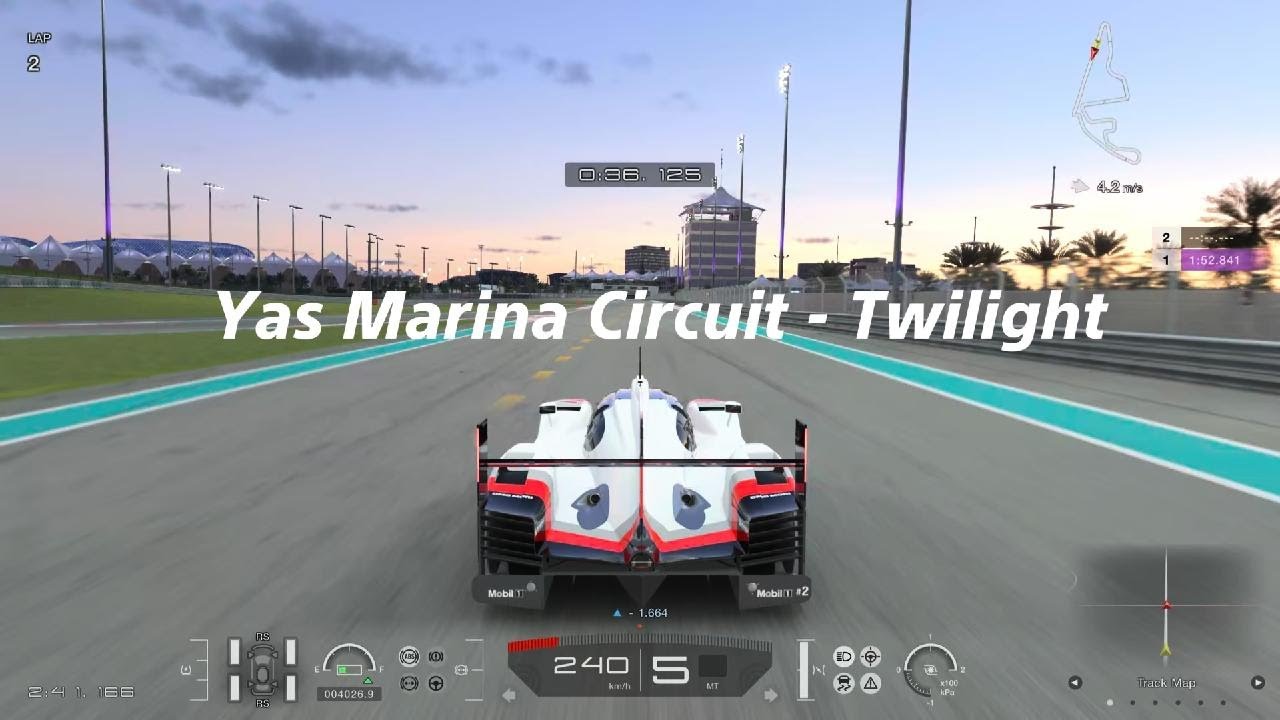 Yas Marina Circuit - Twilight | Gran Turismo 7 PS5 Pro