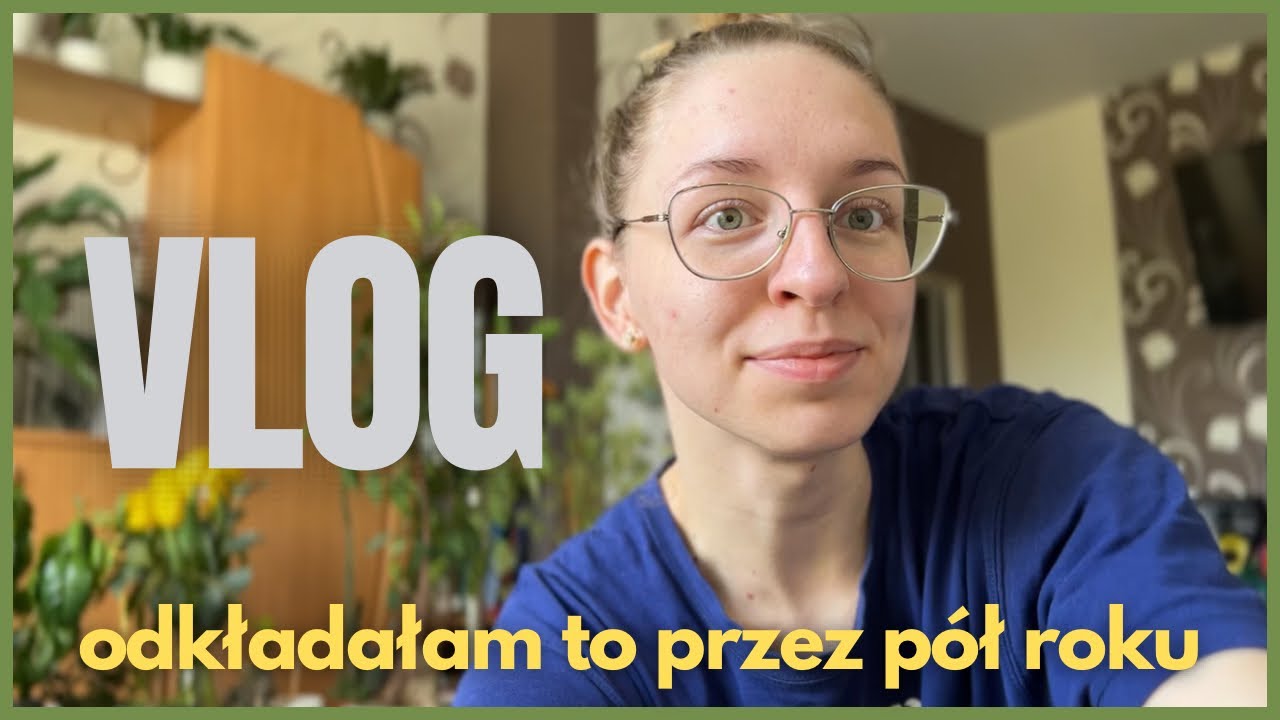 VLOG wiosenne porządki / ogarniam papiery / mycie okien / rośliny