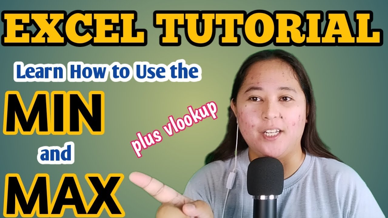 How to use the Min and Max Function in Excel/Use Min and Max in Vlookup Formula