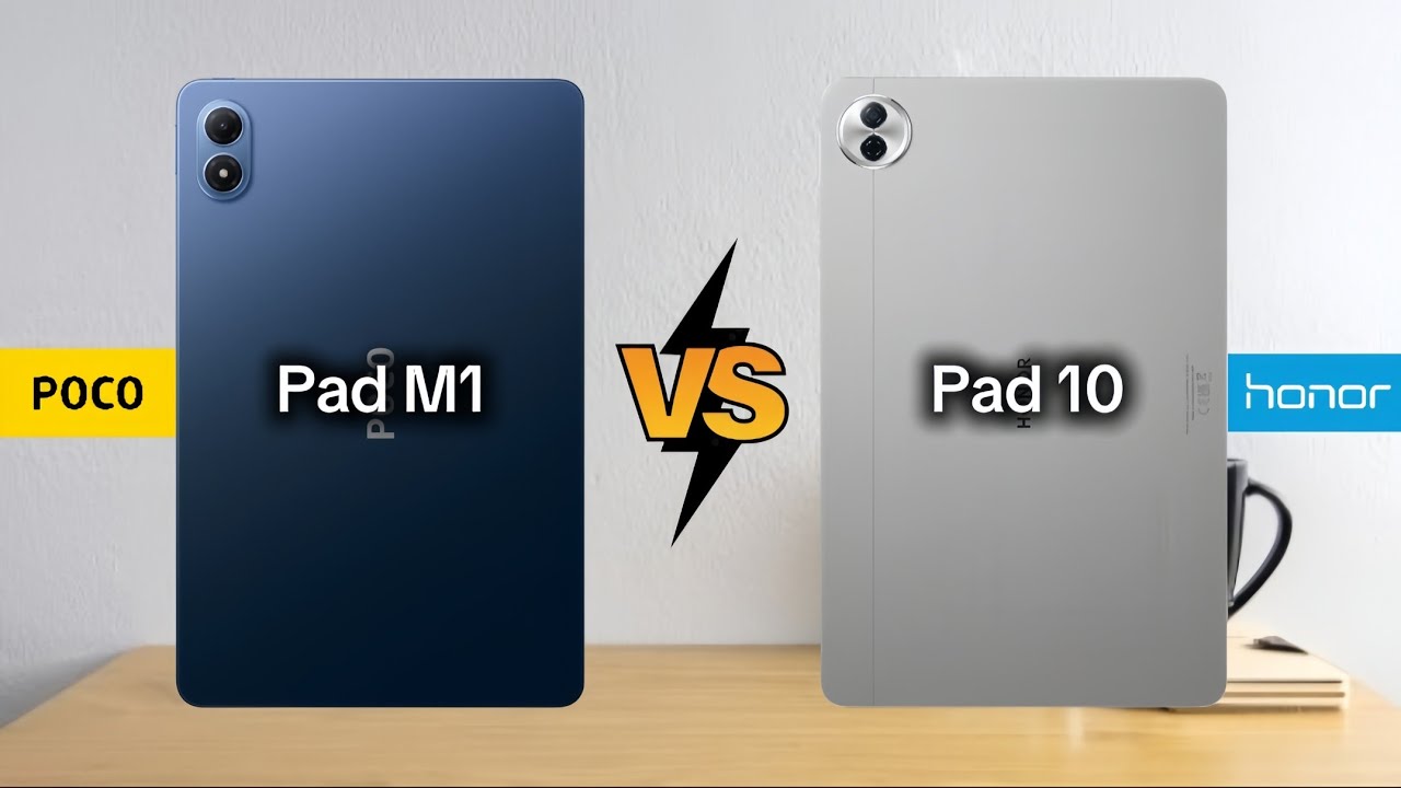 POCO Pad M1 vs HONOR Pad 10 | Full comparison