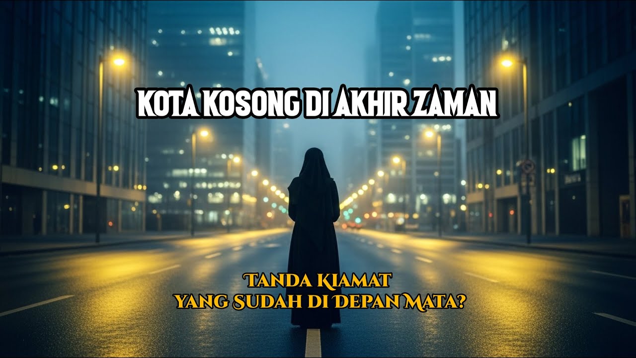 Kota Kosong di Akhir Zaman – Tanda Kiamat yang Sudah di Depan Mata?