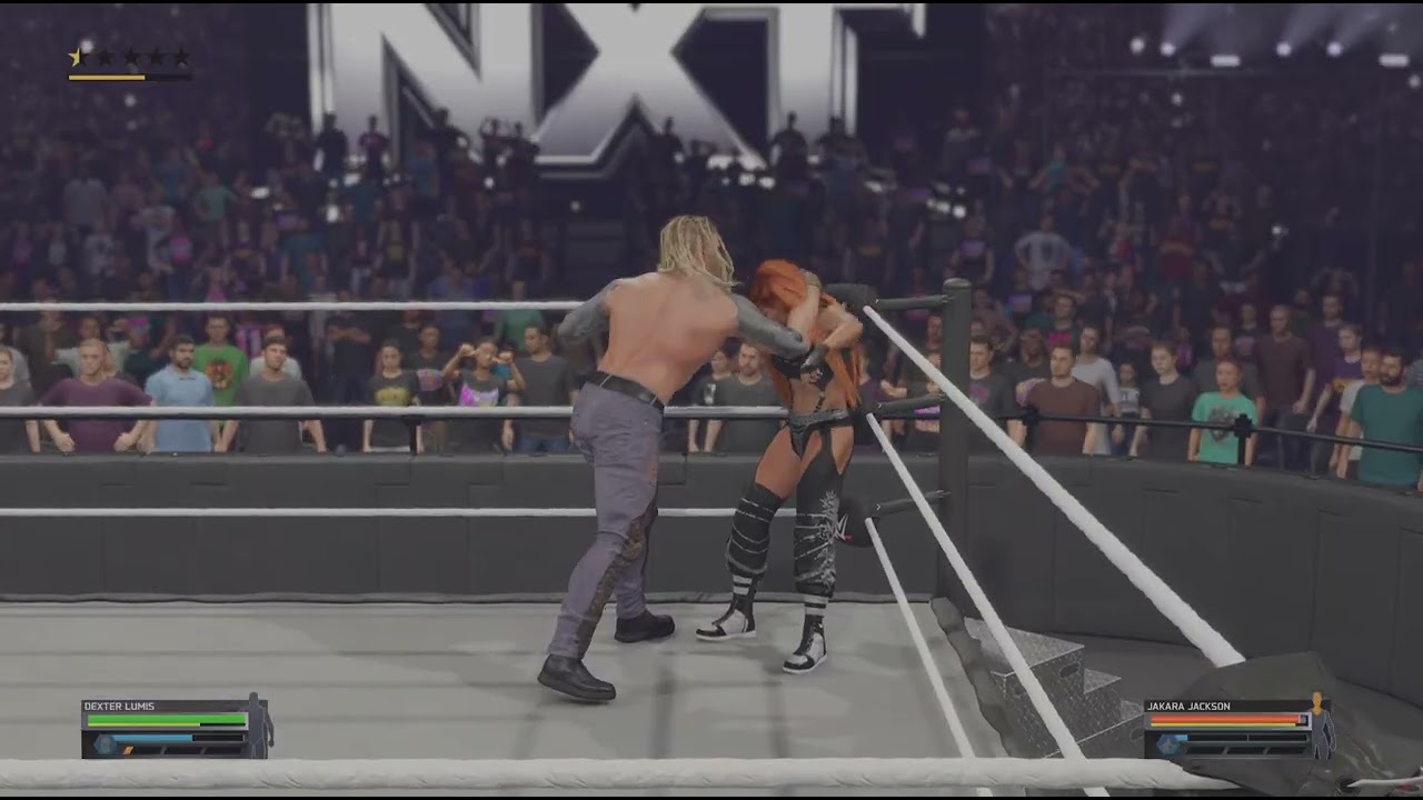 WWE 2K25 DexTeR LuMiS vs JaKaRa JacKsoN  !!!