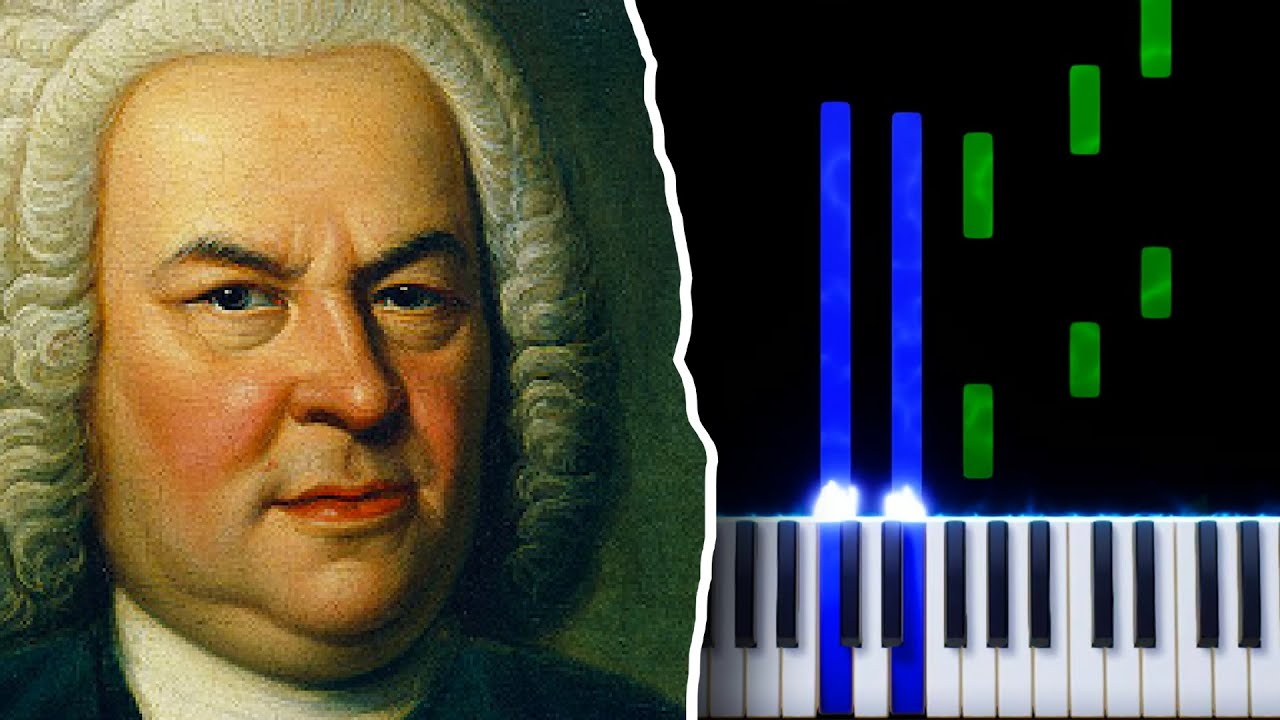 J.S. Bach - Prelude and Fugue No. 1 in C Major - Piano Tutorial