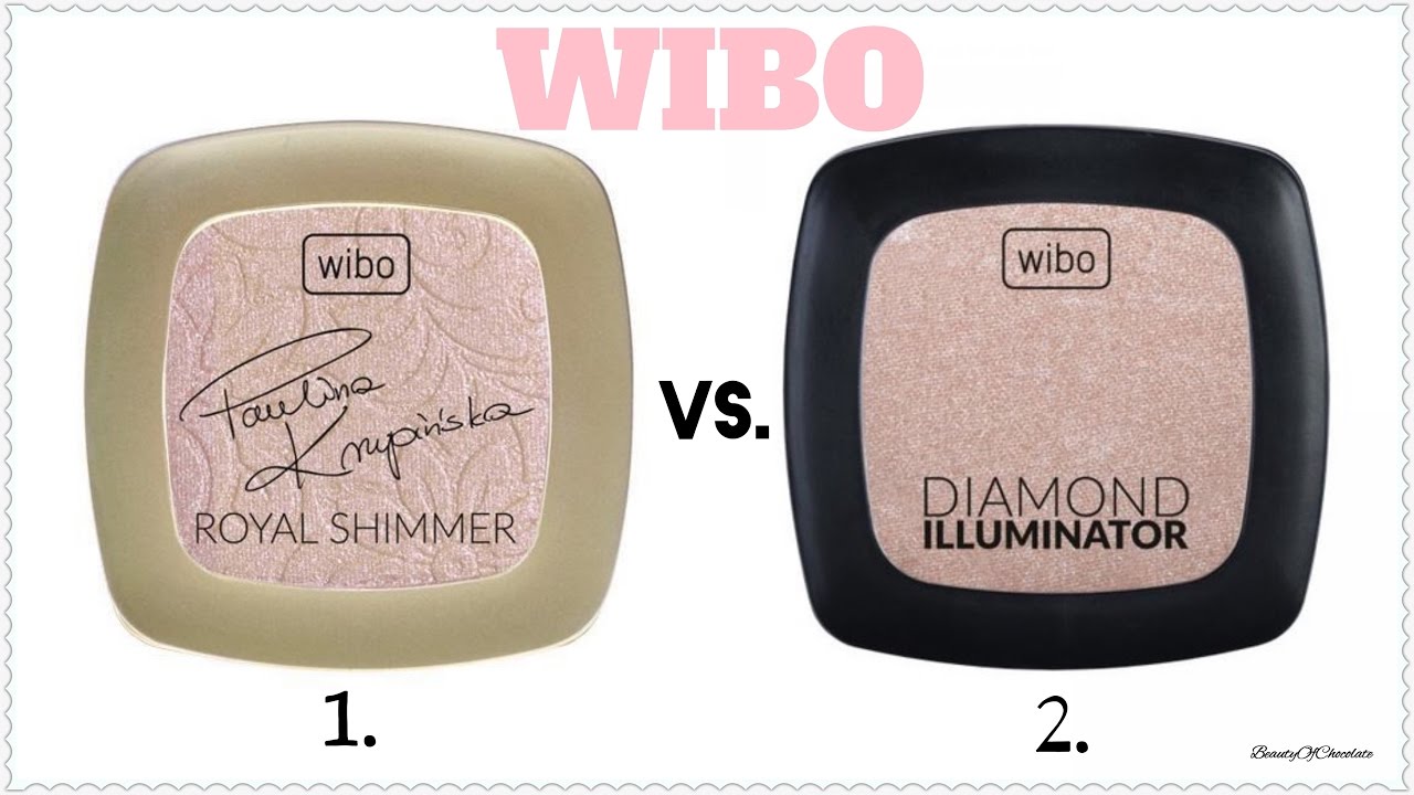 TEST WIBO ROYAL SHIMMER vs. DIAMOND ILLUMINATOR