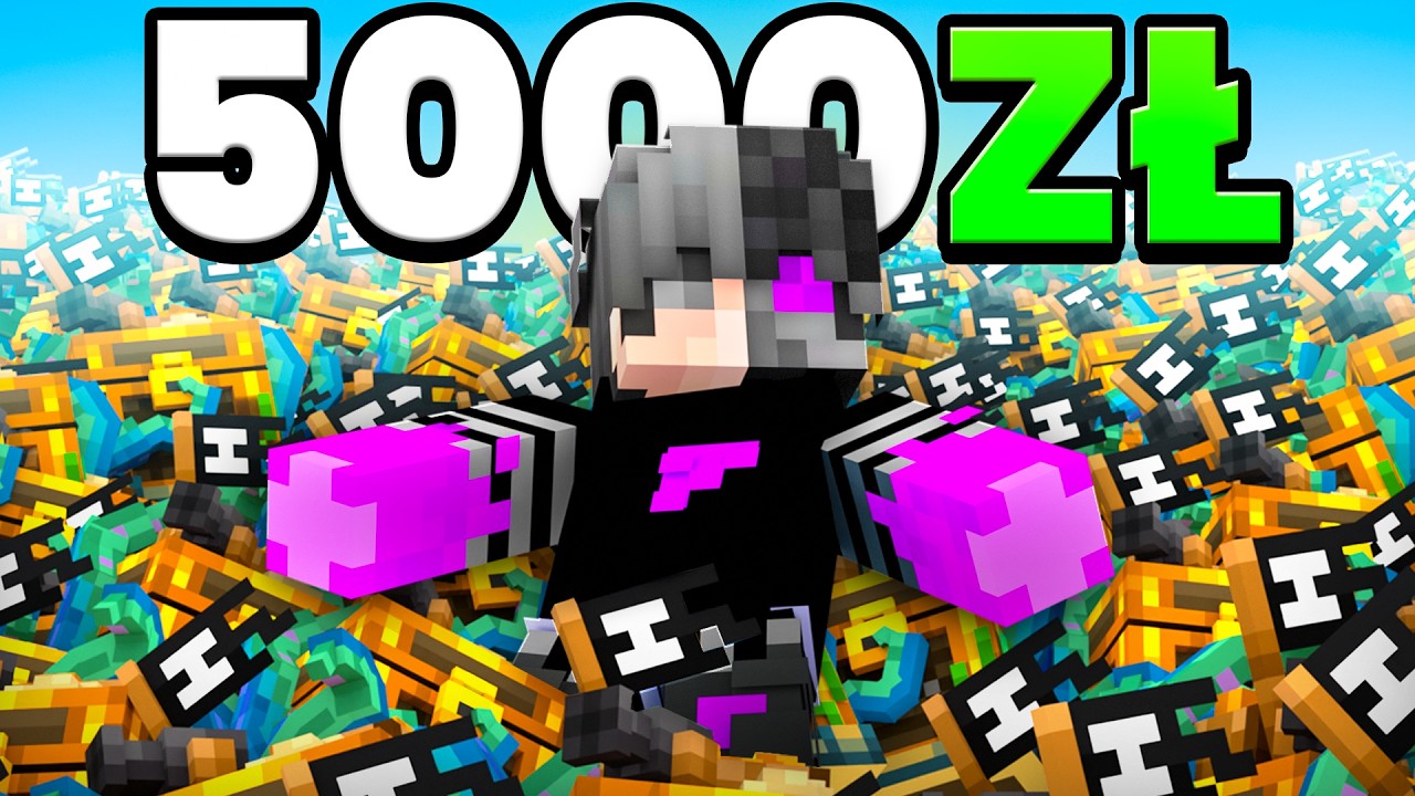 Wydałem 5000zł na EVENT w MINECRAFT (na anarchii)